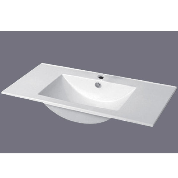 UV31-900 Wave Slim Vanity Top Basin 900*460*200mm