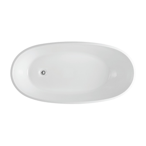 Veda VBT1690 Free Standing Bathtub Non Overflow 1690*775*595mm