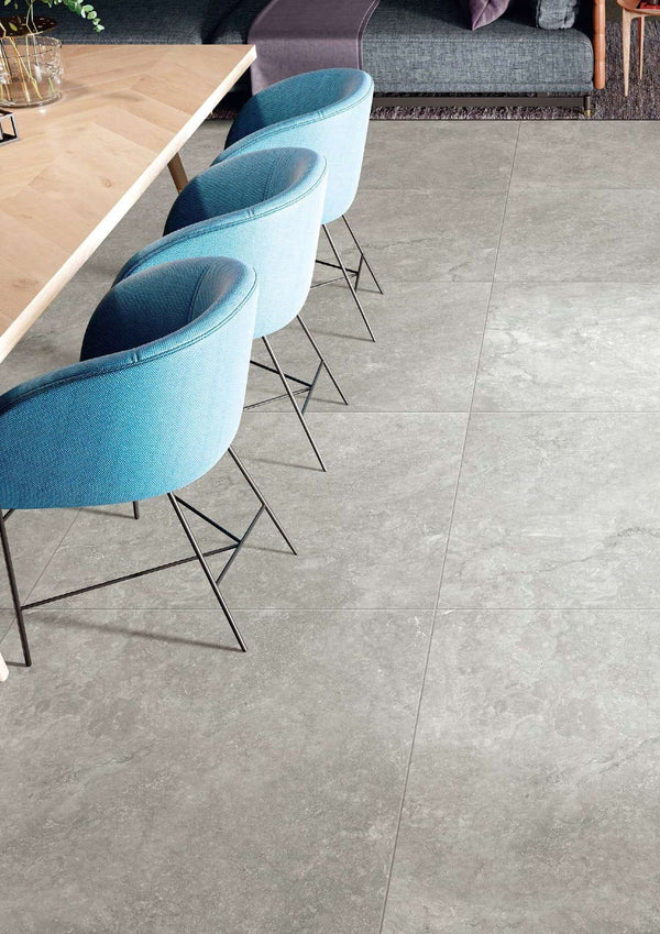 ET Tile Vent Light Grey Matt Tile 300x600mm