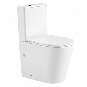 Noveen Toilets T6088RT-MW – VERA Tornado-Rimless Toilet Suite in Matt White