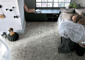 DSS Tile Verona Dark Grey Terrazzo Matt Tile 300x600mm