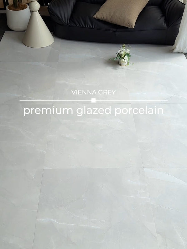 HF Tile Vienna Grey Polished 600x600mm