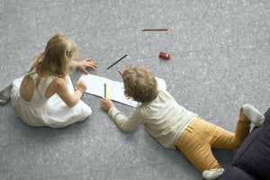 STI Tile Vision Light Grey Terrazzo Tile 300x600mm