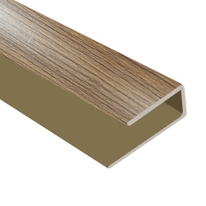 Timber Flooring Metal Junior End Trim - WA COFFEE