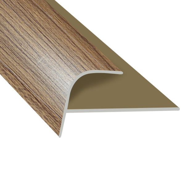 Timber Flooring Metal Senior Stair Trim - WA COFFEE
