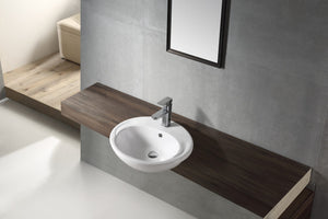 ZENMO Basins WB 5043 COMO Semi Recess Basin 500x430x180MM