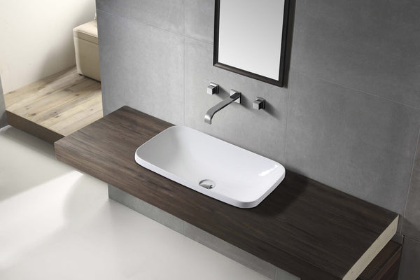 ZENMO Basins WB 6038 MILAN Insert Rectangular Basin 600x380x145MM