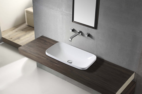 ZENMO Basins WB 6038S MILAN Insert Rectangular Basin 500x380x145MM