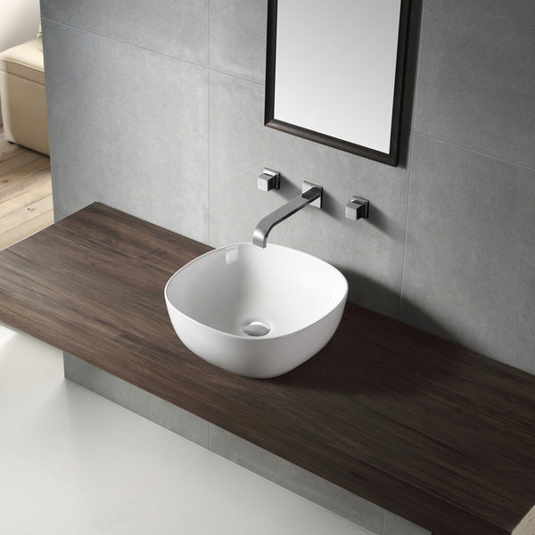 WB2142 ROMEO-II Above Counter Basin 490x395x150MM