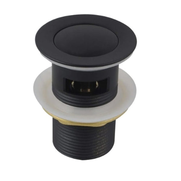 ZENMO simple WBPLUG 32/OBK 32MM MATTE BLACK POP UP WASTE WITH OVERFLOW