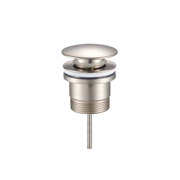 ZENMO simple WBPLUG 32/OBN 32MM BRUSHED NICKEL POP UP WASTE  WITH OVERFLOW