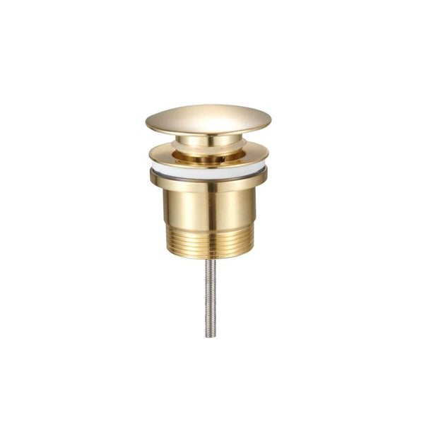 ZENMO simple WBPLUG 32MM BB BRUSHED BRASS POP UP WASTE WITHOUT OVERFLOW