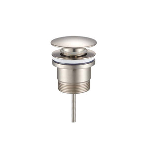 ZENMO simple WBPLUG 32mmBN 32MM BRUSHED NICKEL POP UP WASTE WITHOUT OVERFLOW