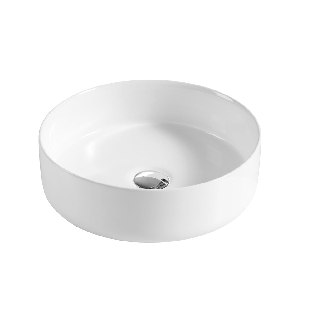WB3535 JAMIE Above Counter Basin in Gloss White Finish 355*355*120MM