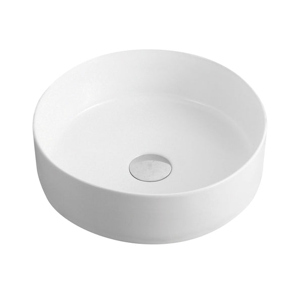 WB3535M JAMIE Above Counter Basin in Matte White Finish 355*355*120MM