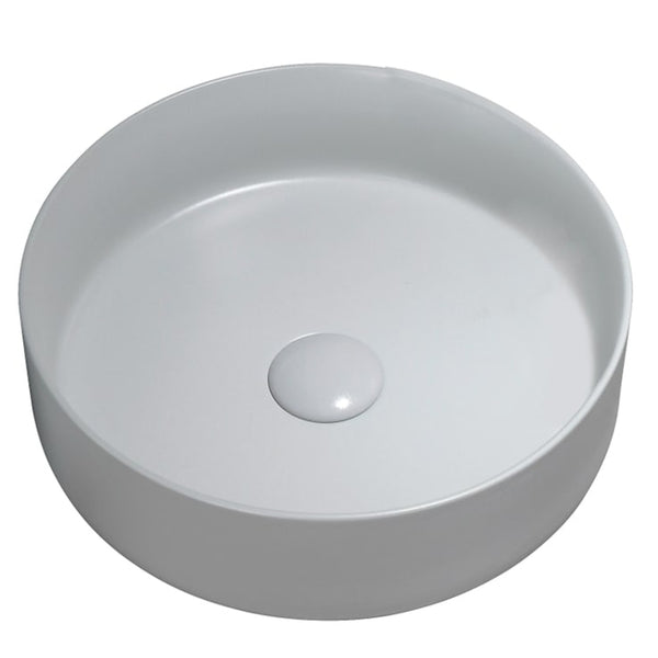 WB3535MG JAMIE Above Counter Basin in Matte Mist Grey Finish 355*355*120MM