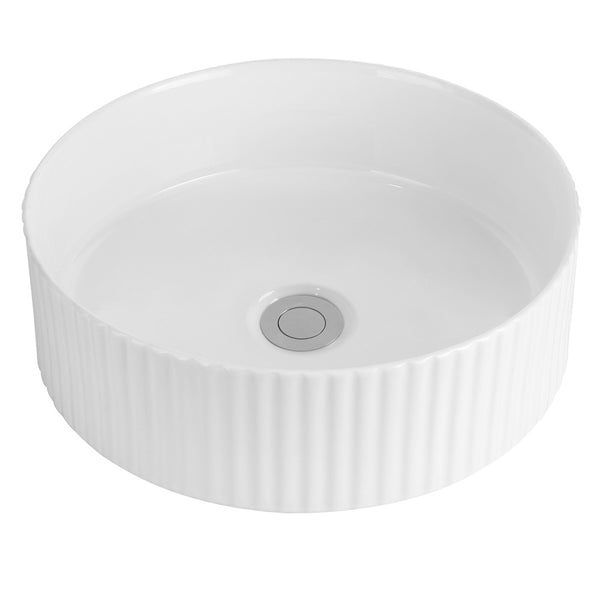 WB3600M MONICA Above Counter Basin in Matte White Finish 360x360x120MM
