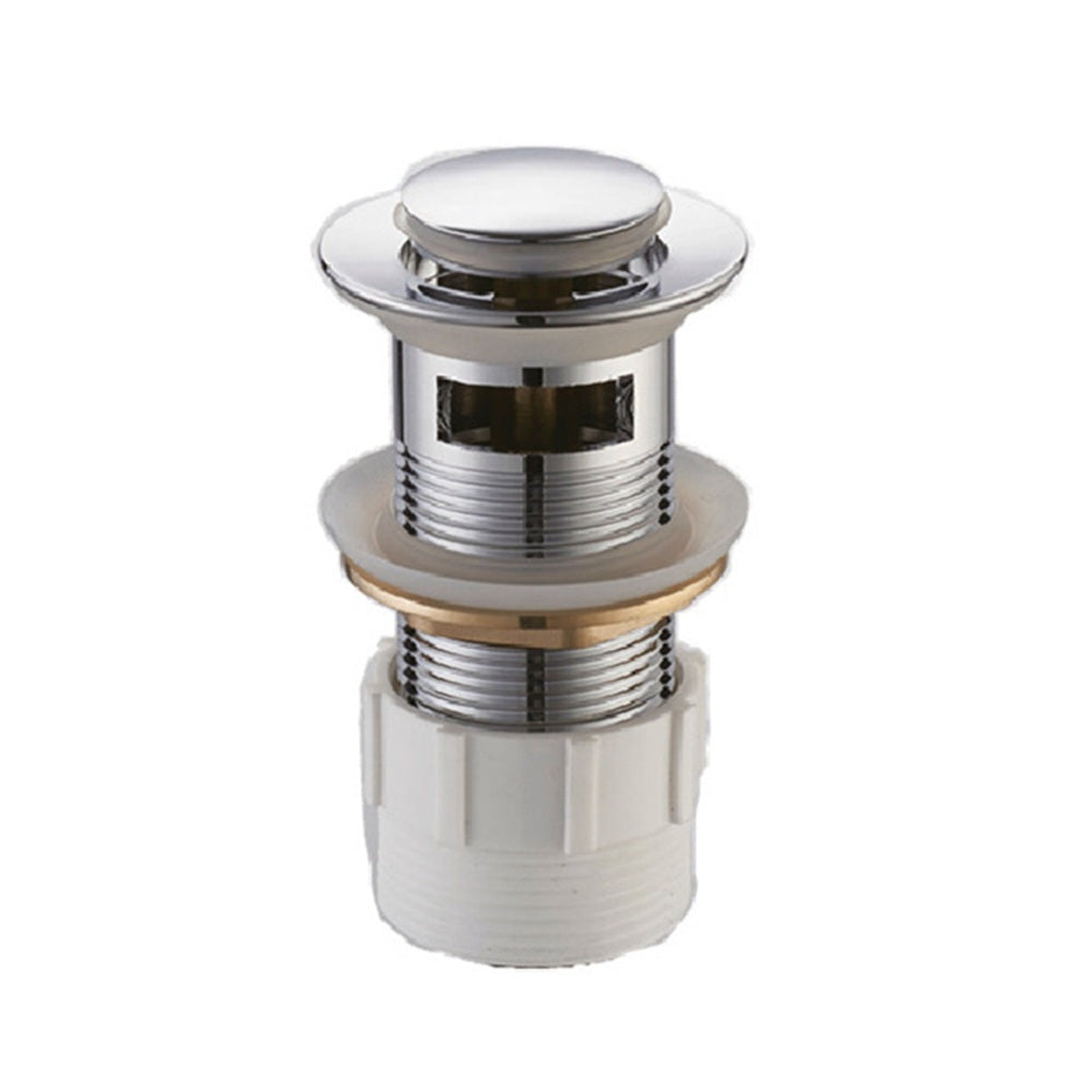 WBPLUG 32/O 32MM CHROME POP UP WASTE WITH OVERFLOW