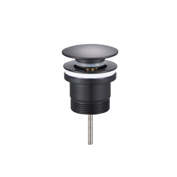ZENMO simple WBplug 32mmBK MATTE BLACK POP UP WASTE WITHOUT OVERFLOW