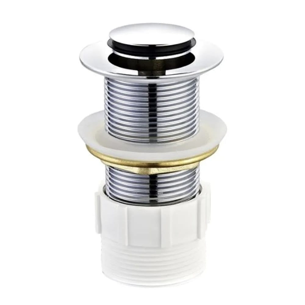 ZENMO simple WBplug 32mmD CHROME POP UP WASTE WITHOUT OVERFLOW