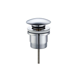 ZENMO simple WBplug 40mm CHROME POP UP WASTE WITHOUT OVERFLOW
