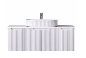 Avia Vanities WH56-1500DA6 Duplex Collection (Wall Hung) 1500mm - Rosewood Double Bowls