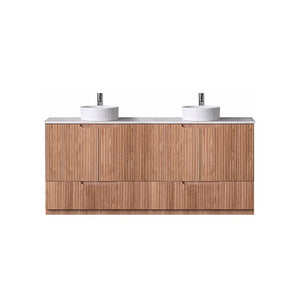 WH56+SK56-1500DA6 Duplex Collection (Floor Standing) 1500mm - Rosewood Double Bowls