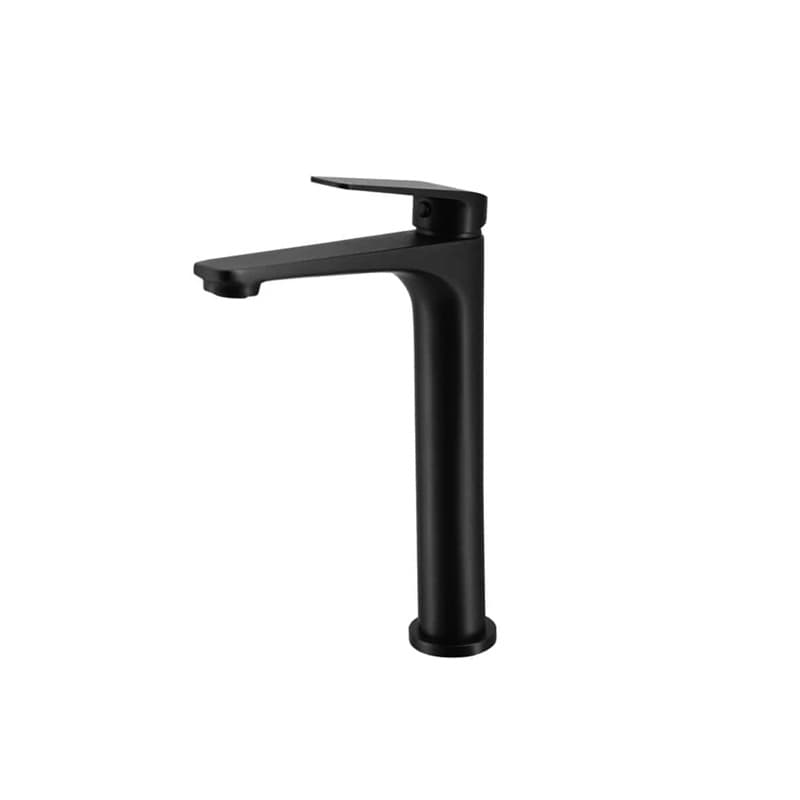 WT 1102BK NOIR Tower Basin Mixer Matt Black finish