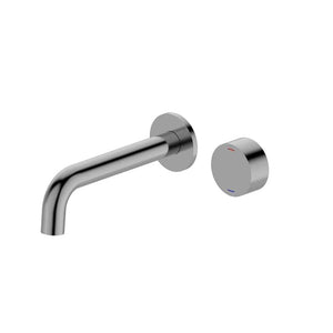 ZENMO Mixer Taps WT 2007BN VIVO Basin/Bath Set with Progressive Cartridge in Brushed Nickel