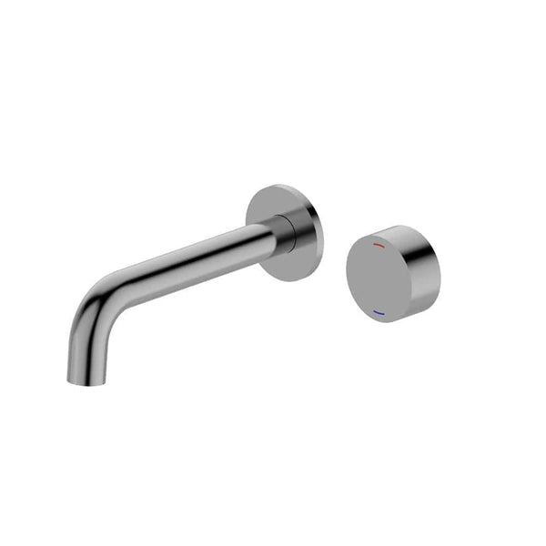 ZENMO Mixer Taps WT 2007BN VIVO Basin/Bath Set with Progressive Cartridge in Brushed Nickel
