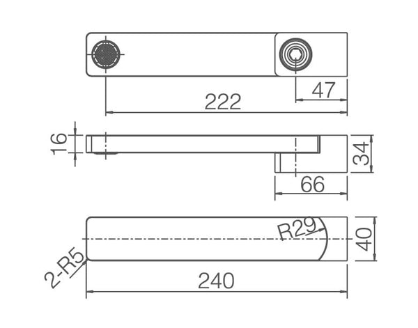 ZENMO Mixer Taps WT 623 BIANCO Swivel Bath Spout
