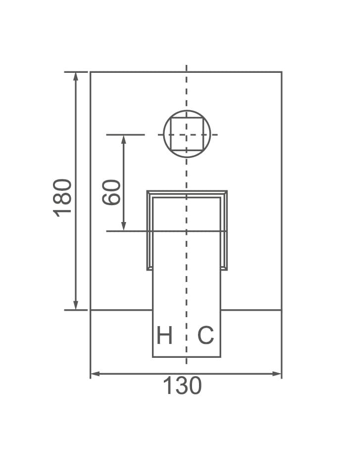 WT 808 ACQUA Shower Mixer with Divertor