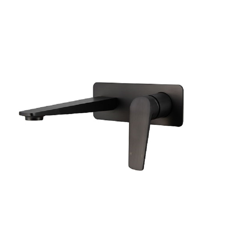 WT 1107GM NIXON Wall basin Mixer Gun Metal finish