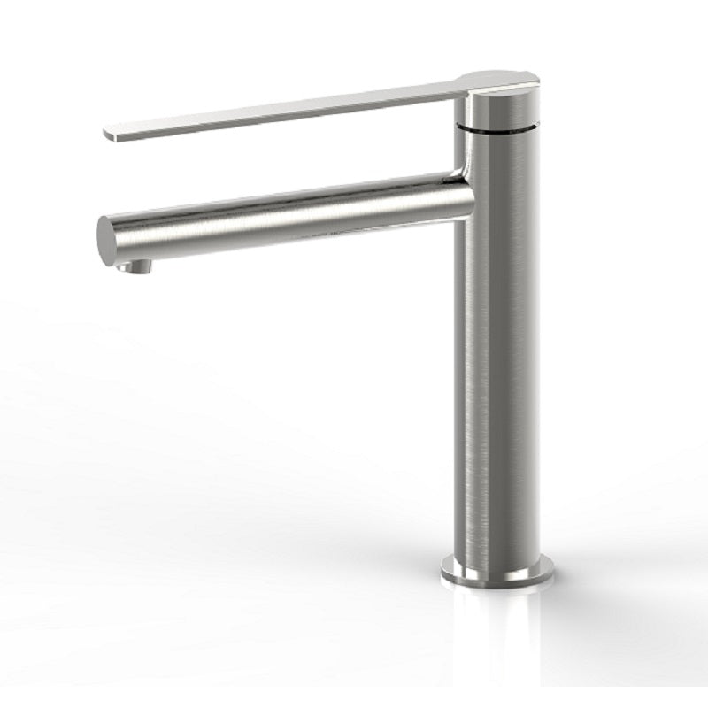 WT 2333BN NIKO Tower Basin Mixer Brushed Nickel Finish