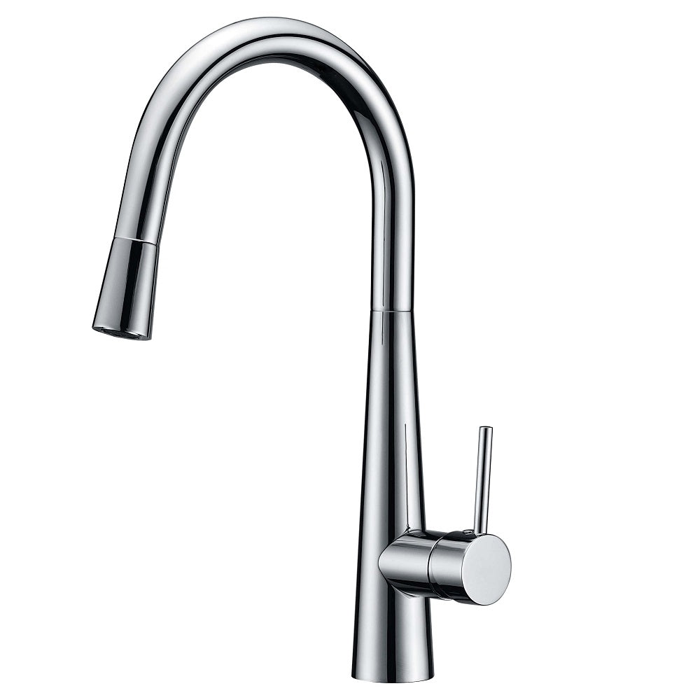 WT 4122 JESS Goose Neck Sink Mixer with Pull Out Magnet Head