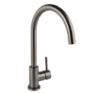 WT 6096GM NIXON ROUND Sink mixer Gun Metal Finish