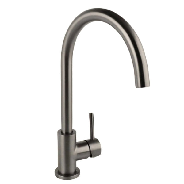 WT 6096GM NIXON ROUND Sink mixer Gun Metal Finish
