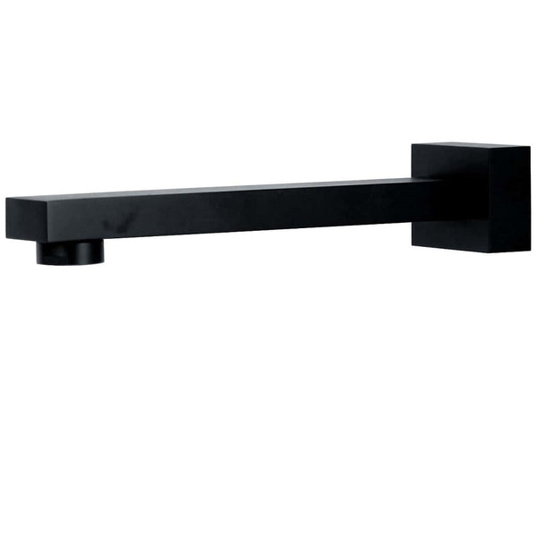 WT 609BK ACQUA BLACK Wall Spout Matt Black finish