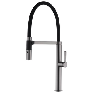 WT 6205GM NIXON Sink Mixer w/Black Hose Gun Metal finish