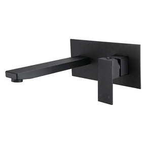 WT 807BK ACQUA BLACK Bath/Basin Set Matt Black finish