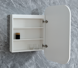 LED RSH-6090MW LED Eric Collection 600*900*115MM Matt White SHAVING CABINET