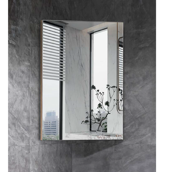 CSH-6060MW Burma Collection 400x400x750MM Matt White SHAVING CABINET