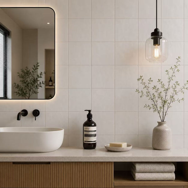 STI Tile Casablanca White Matt Subway Tile 120X120mm