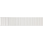THEO DI Tile Vibrant White Struct Glaze 45x230mm