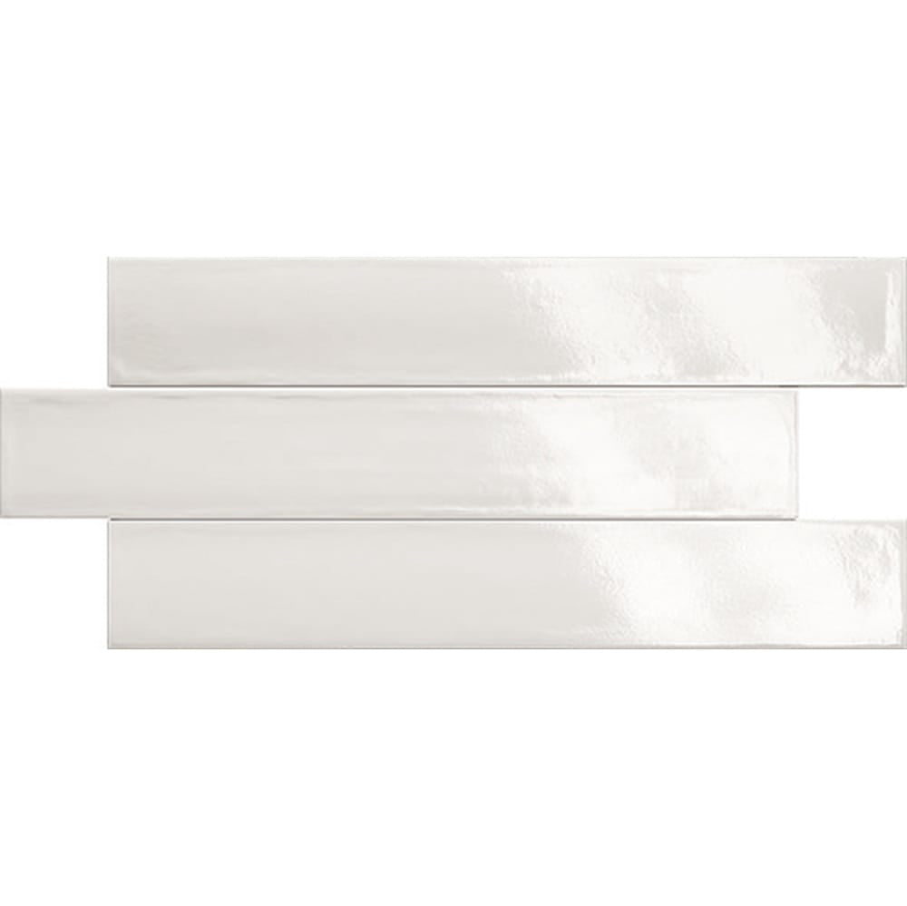 EV Tile IT-VIC-WH-37061 Victory White 370x61x6 Glossy MADE IN ITALY
