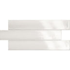 EV Tile IT-VIC-WH-37061 Victory White 370x61x6 Glossy MADE IN ITALY