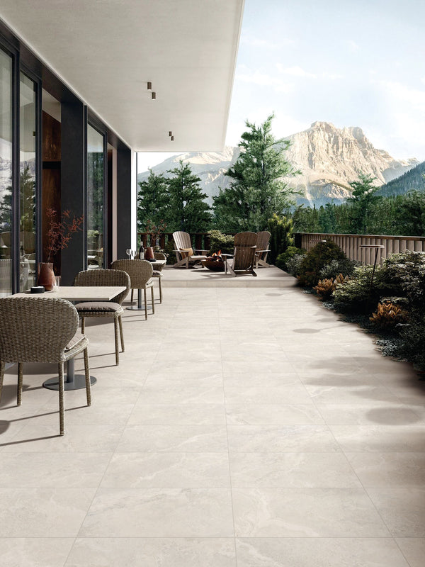 6CRWWHX 60CR01R CROWN TRAVERTINE WHITE EXTERNAL P5 600X600
