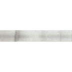 EV Tile IT-BRU-WF-37061  Brush Italian Porcelain Tile White Frost 370x61x6 Glossy