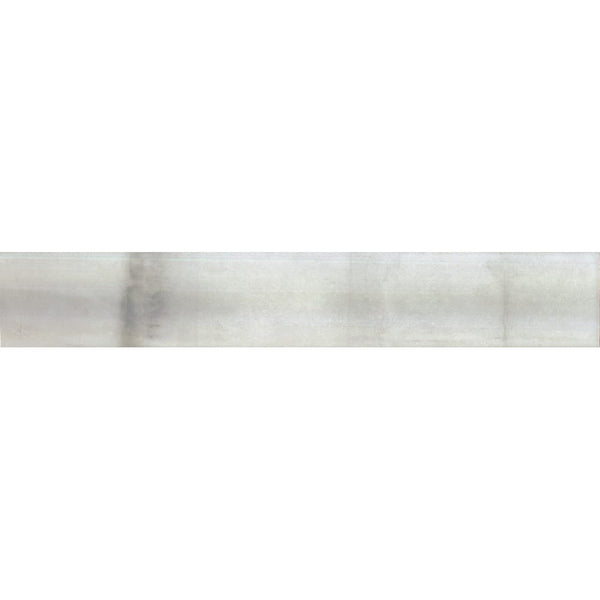 IT-BRU-WF-37061  Brush Italian Porcelain Tile White Frost 370x61x6 Glossy