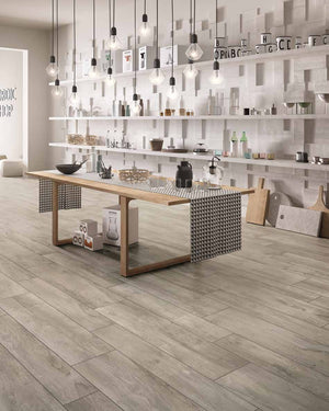 EV Tile Woodland Maple Grip Timber Look Tile 1200x200x10mm Made In Italy